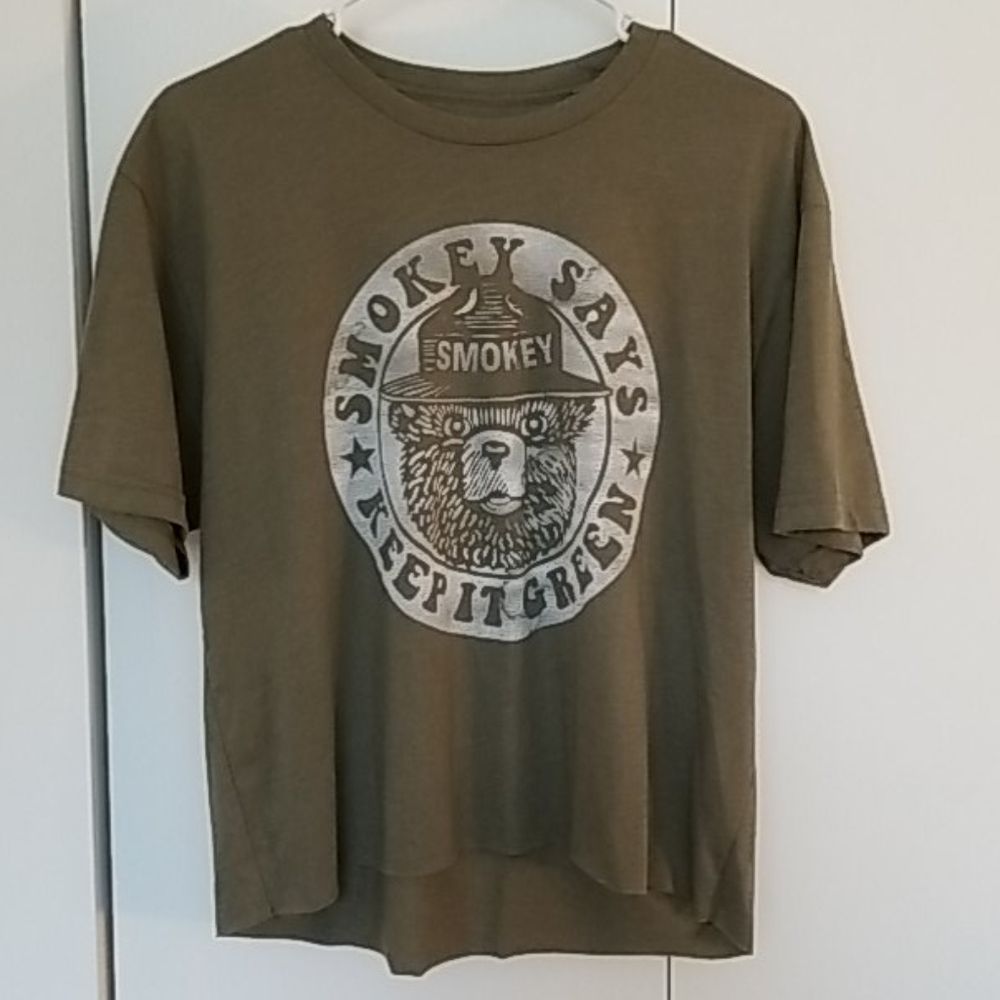 Smokey The Bear Keep It Green Tee